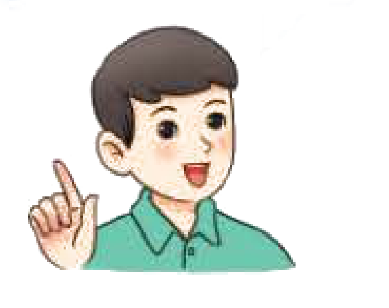 Mascot bé trai hướng dẫn dùng máy tính