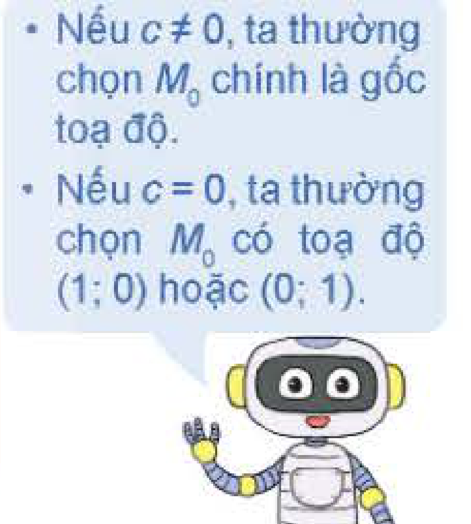Robot hướng dẫn chọn M0