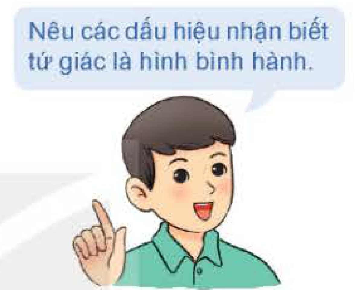 Dấu hiệu hình bình hành