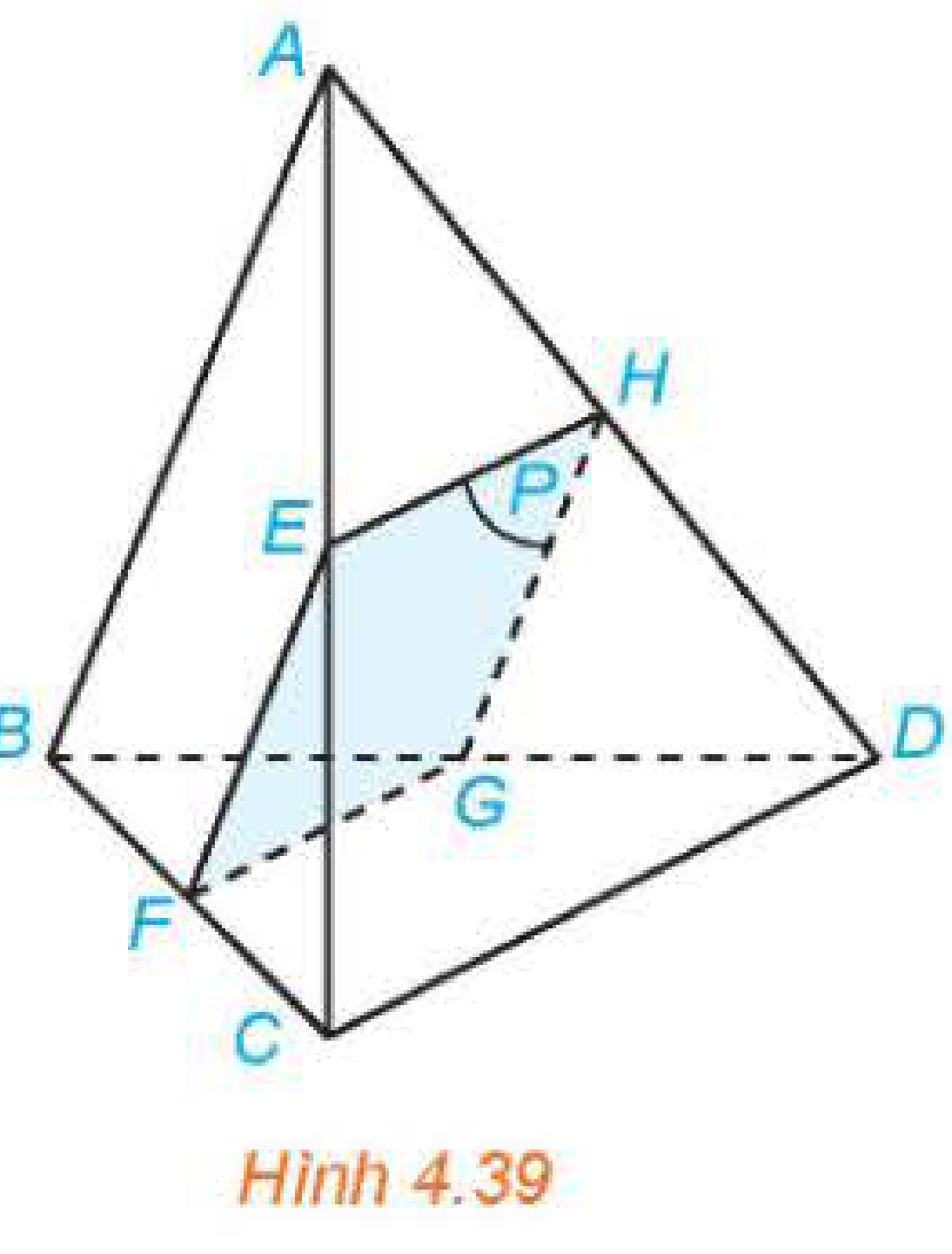 Hình 4.39: Thiết diện EFGH